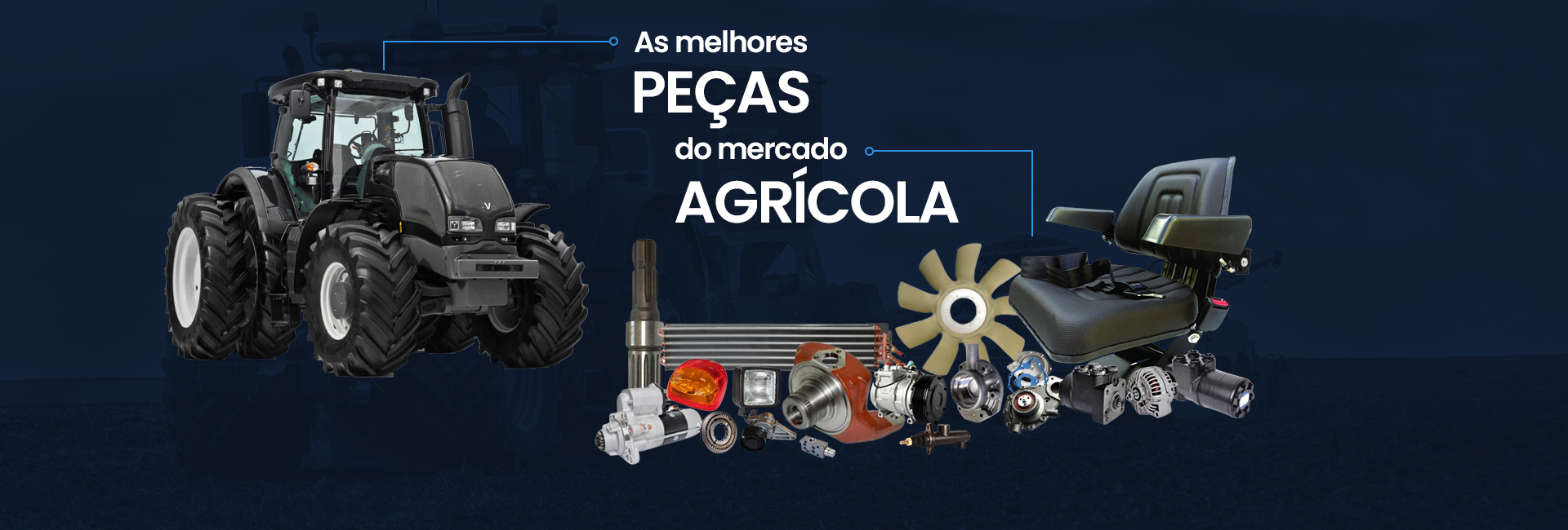 Imagem do slide: As melhores peças do mercado agrícola - Diferencial Agrícola