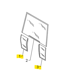 Imagem do produto VIDRO DIANTEIRO DA CABINE | 3902149 / 3902150