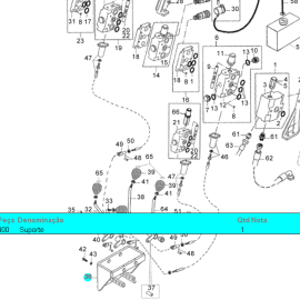 Imagem do produto SUPORTE DA VALVULA CONTROLE REMOTO | 81587400