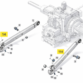 Imagem do produto BRAÇO DE ELEVAÇÃO | RE578437/38