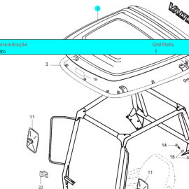 Imagem do produto TETO VALTRA | 82730200
