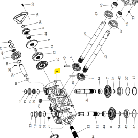 Imagem do produto CORPO CAIXA TRANSMISSÃO (89228) | PPM004036002