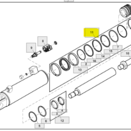 Imagem do produto REPARO DO CILINDRO MOLINETE | AHC16970