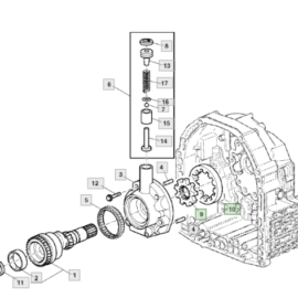 Imagem do produto ENGRENAGEM DA BOMBA DE OLEO | R108926