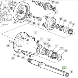 Imagem do produto EIXO TRASEIRO | R182475
