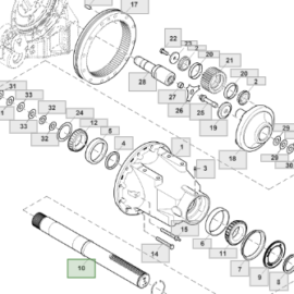 Imagem do produto EIXO TRASEIRO | R305693
