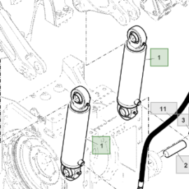 Imagem do produto CILINDRO HIDRÁULICO | RE232428