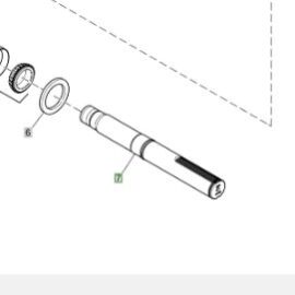 Imagem do produto EIXO TRASEIRO | R305695