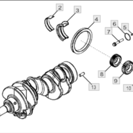 Imagem do produto VIRABREQUIM |RE50979-RE521348