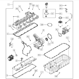 Imagem do produto KIT DE JUNTAS | DZ115339