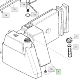 Imagem do produto TANQUE DE COMBUSTIVEL | MN10299