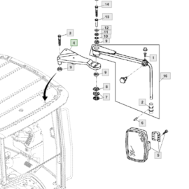 Imagem do produto BRAÇO RETROVISOR | R227187
