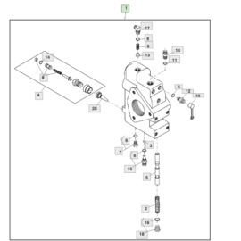 Imagem do produto BLOCO DE VALVULAS | RE254025