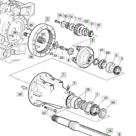 Imagem do produto EIXO TRASEIRO | R121532