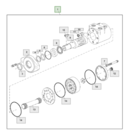 Imagem do produto MOTOR HIDRAULICO | CB11516604