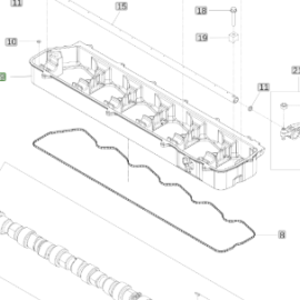 Imagem do produto CARCAÇA TAMPA DE VALVULA | DZ107828
