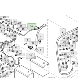 Imagem do produto CABO DA BATERIA | AXT14356