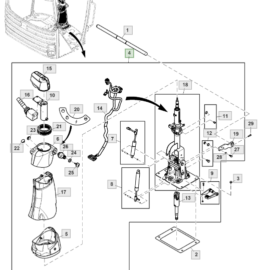 Imagem do produto COLUNA DE DIREÇÃO | AXE74423