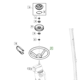 Imagem do produto VOLANTE DE DIREÇÃO | RE274356