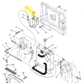 Imagem do produto TAMPA DO RESERVATÓRIO D’ÁGUA | JOHN DEERE | AT106413