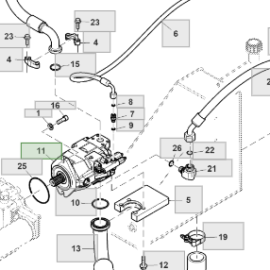 Imagem do produto BOMBA HIDRAULICA | AKK33665