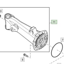 Imagem do produto PONTE CURTA DA TRAÇÃO | JOHN DEERE | AL209051