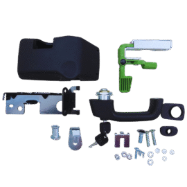 Imagem do produto KIT DA MAÇANETA LATERAL PORTA DIREITA | JOHN DEERE | AL115311