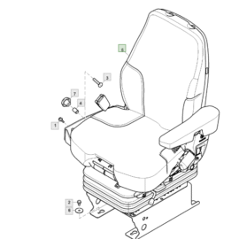 Imagem do produto ASSENTO | JOHN DEERE | AXE71295