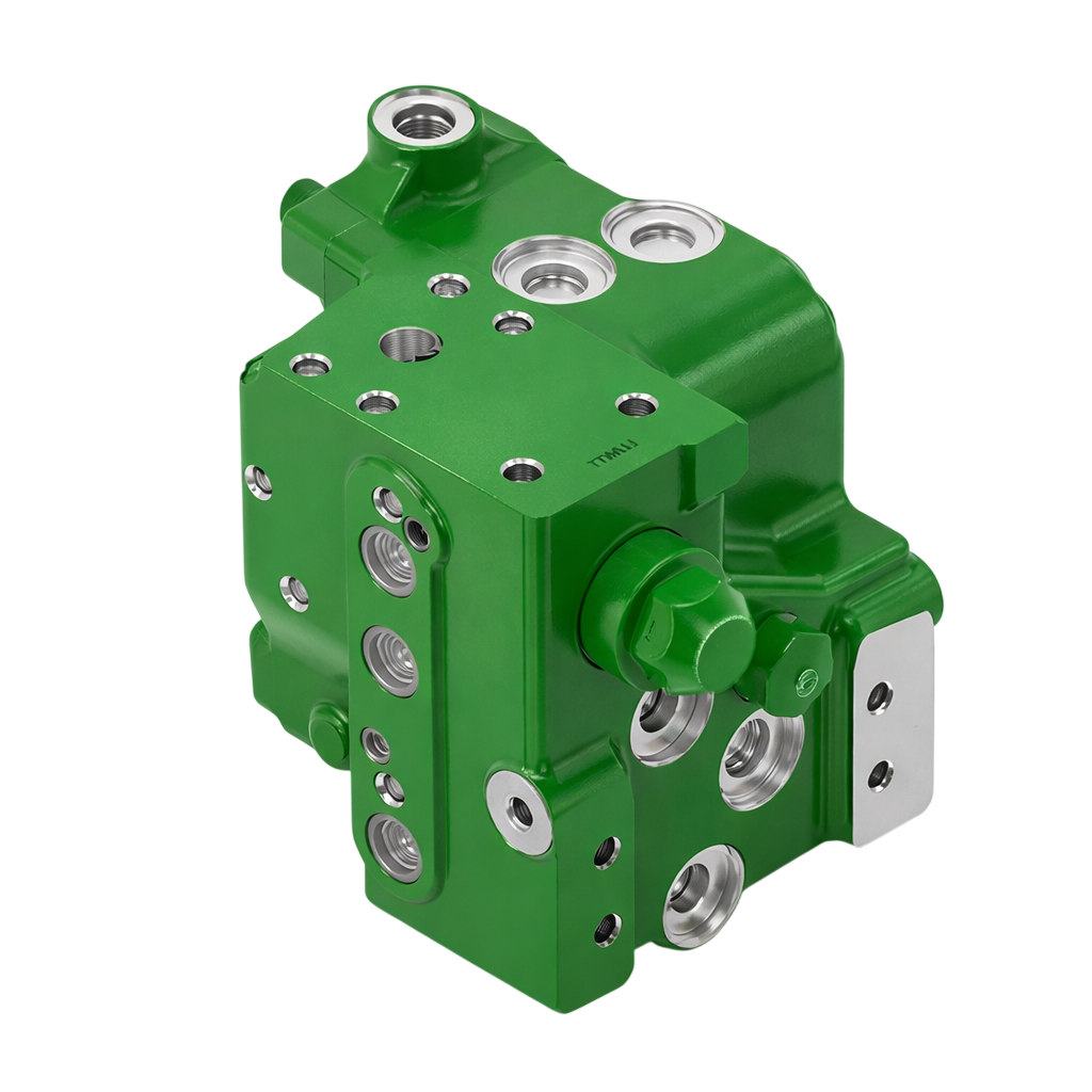 VÁLVULA DE CONTROLE DE FLUXO DE ÓLEO DO SISTEMA HIDRÁULICO | JOHN DEERE | AL233953