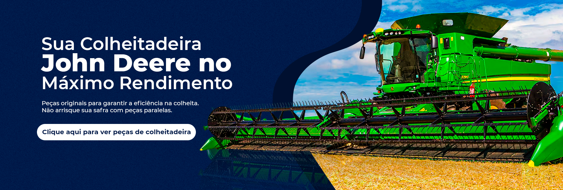 Imagem do slide: Banner colheitadeira - Diferencial Agrícola