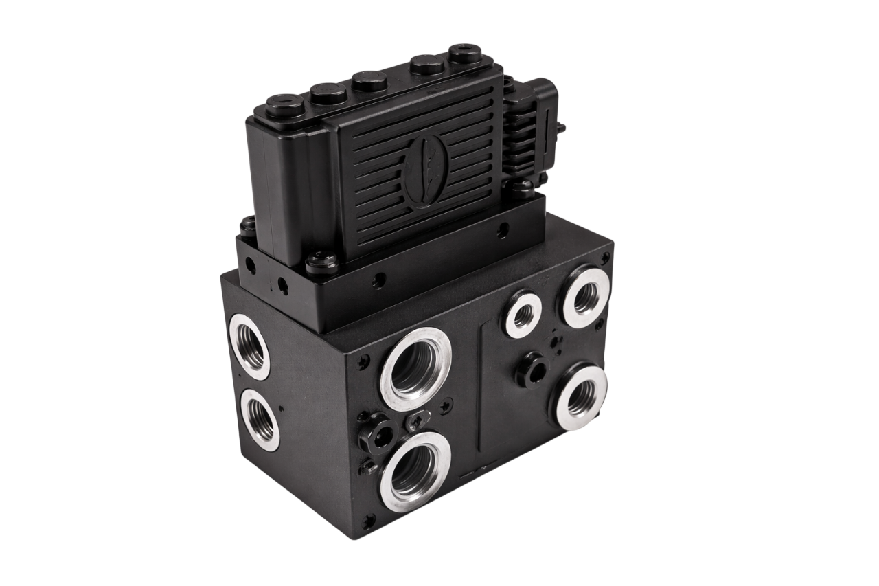 VÁLVULA DE CONTROLE DE DIREÇÃO ELETRO-HIDRÁULICA | JOHN DEERE | RE333008